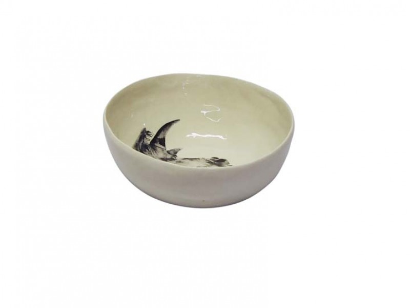 Rhino Snack Bowl Side Rhino Snack Bowl Side
